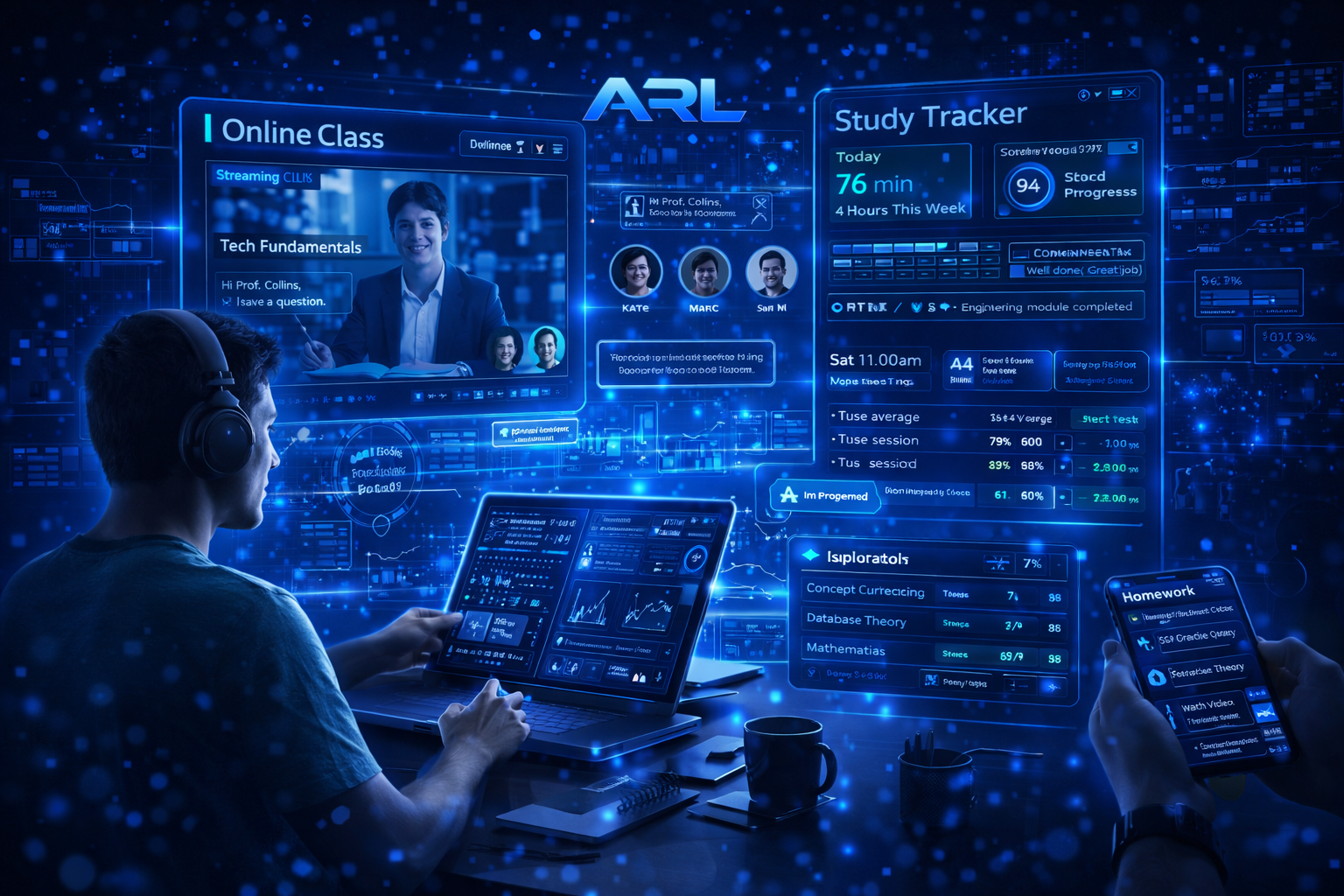 ARL education experience system