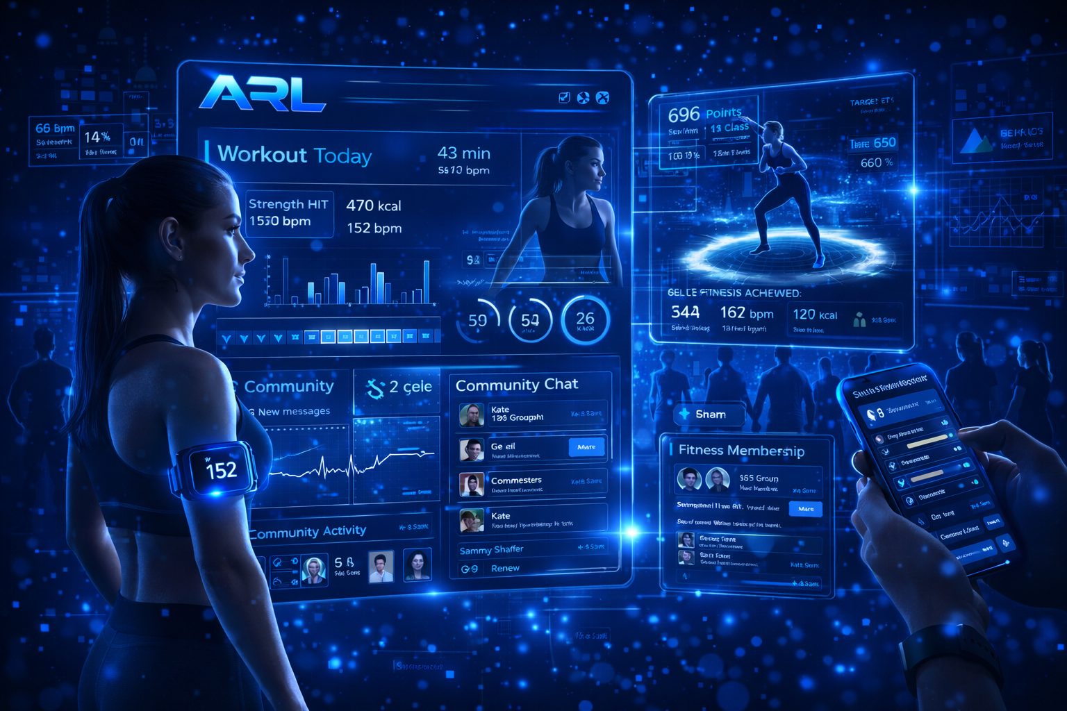 ARL fitness experience system