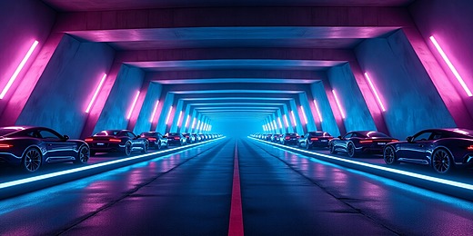 Espacio automotriz moderno
